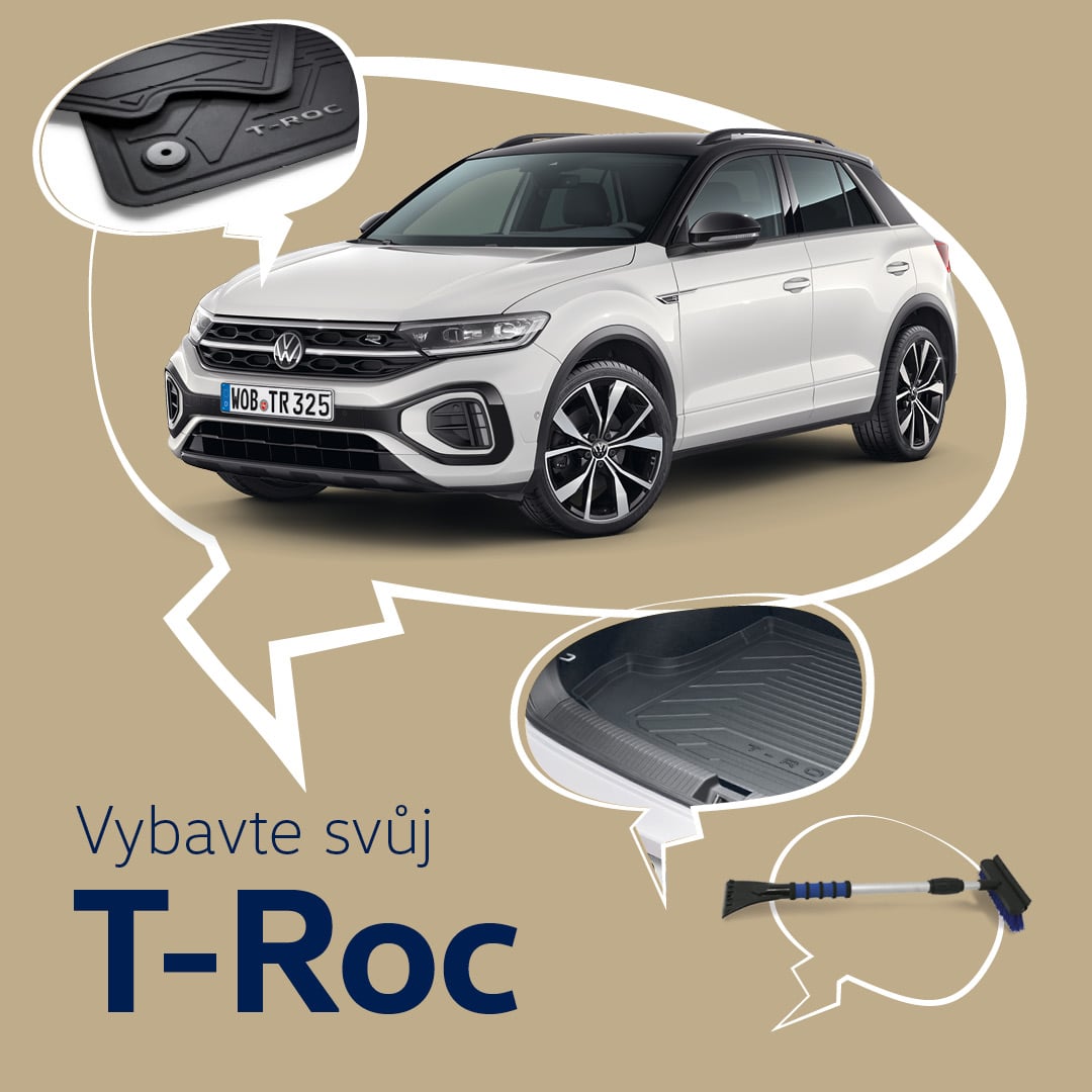 Originální příslušenství pro model T-Roc