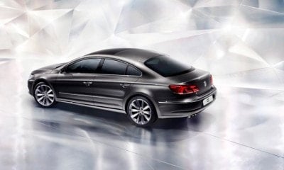 VOLKSWAGEN CC boční pohled na stojící vůz