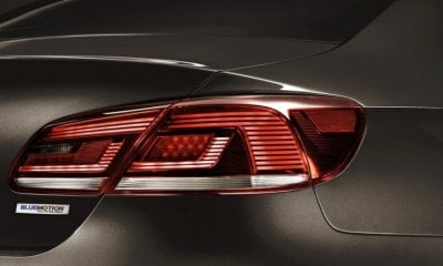 VOLKSWAGEN CC detailní obrázek zadního světla