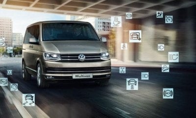 VOLKSWAGEN MULTIVAN obrázek s nabídkou jízdních asistentů