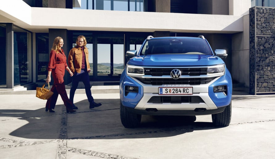 VOLKSWAGEN AMAROK v extrémním terénu a náklonu