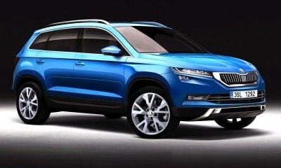 Modrá ŠKODA KODIAQ