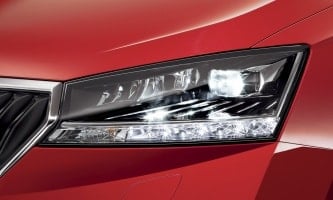 ŠKODA FABIA přední LED světlomety