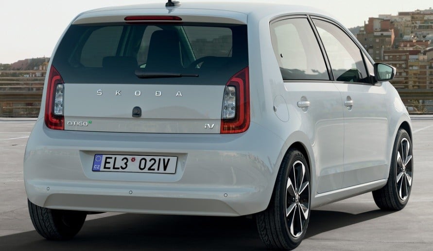 ŠKODA Citigo iV náhled na zadní světla