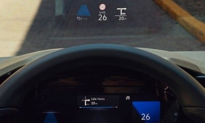 VOLKSWAGEN GOLF detail Head-up-Display 