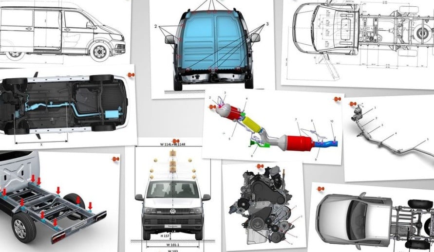 VOLKSWAGEN e-CRAFTER náhled obrázků nástaveb a přestaveb