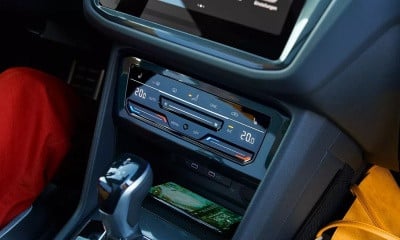 VOLKSWAGEN TIGUAN detailní pohled na klimatizaci