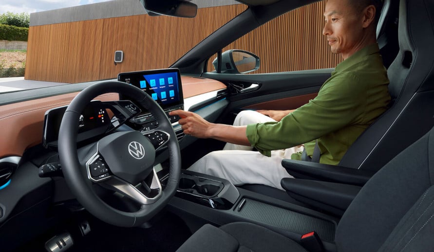 VOLKSWAGEN ID.5 palubní deska s volantem