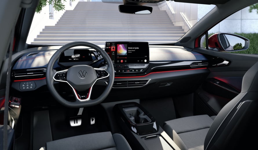VOLKSWAGEN ID.5 GTX palubní deska s volantem