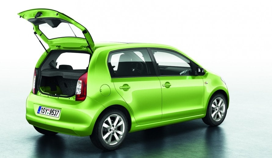 ŠKODA Citigo interiér vozu