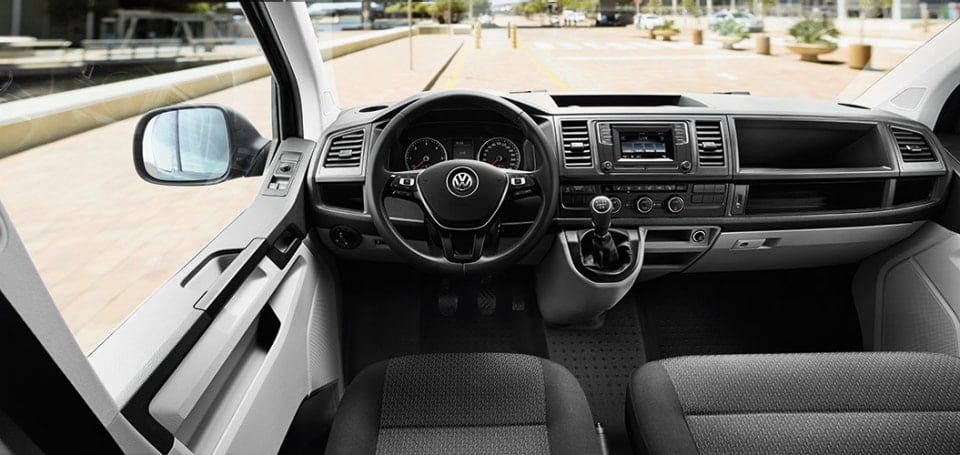 Volkswagen Caravelle multifunkční volant a palubní deska