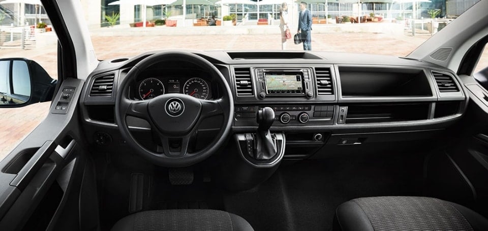Volkswagen Caravelle multifunkční volant a palubní deska