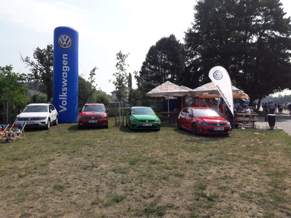 Prezentace modelů Volkswagen a Auto Podbabská