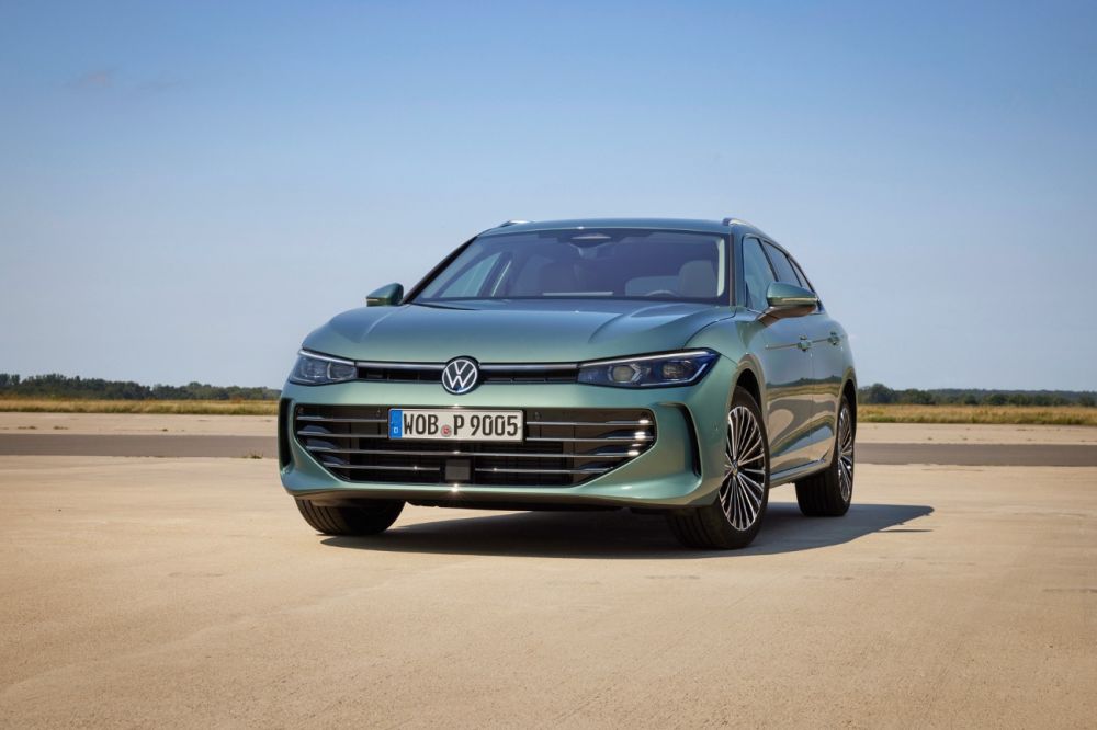 Volkswagen Passat pohled zepředu