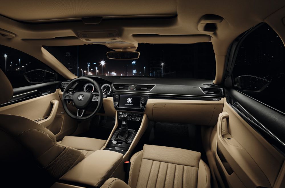 Skoda superb 1 салон
