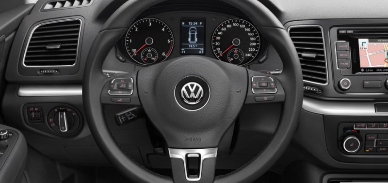 Volkswagen Sharan - multifunkční volant