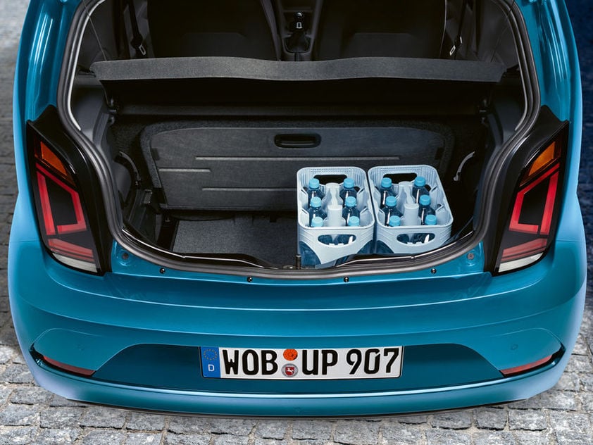 Volkswagen Up! zavazadlový prostor v modelu