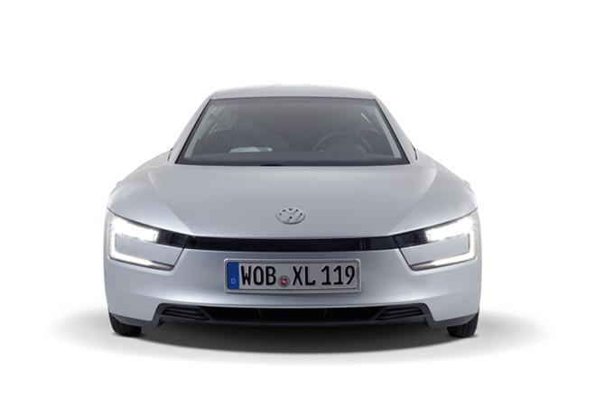 Volkswagen XL1 přední maska a světla
