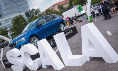 ŠKODA SCALA na kulaťáku